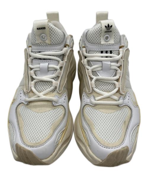 adidas（アディダス）adidas (アディダス) MAGMUR RUNNER NAKEDスニーカー(マグマ ランナーネイキッド) アイボリー サイズ:6 1/2の古着・服飾アイテム