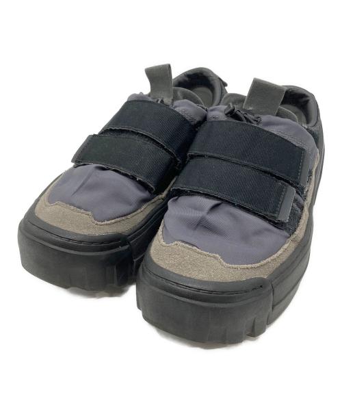 Onitsuka Tiger（オニツカタイガー）Onitsuka Tiger (オニツカタイガー) CHUNKY SLIP-ON スニーカー（チャンキースリッポン） ブラック サイズ:US5 1/2の古着・服飾アイテム