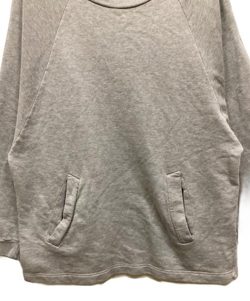 DRIES VAN NOTEN（ドリスヴァンノッテン）DRIES VAN NOTEN (ドリスヴァンノッテン) ショルダージップスウェット グレー サイズ:FREEの古着・服飾アイテム