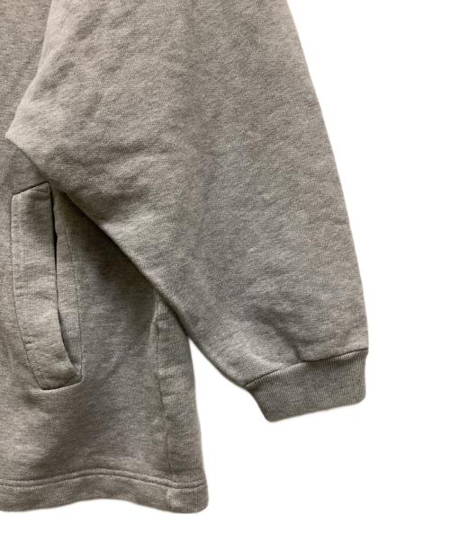 DRIES VAN NOTEN（ドリスヴァンノッテン）DRIES VAN NOTEN (ドリスヴァンノッテン) ショルダージップスウェット グレー サイズ:FREEの古着・服飾アイテム