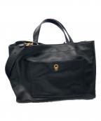 COLE HAANコールハーン）の古着「Zoe Work Tote Shoulder Handbag」｜ブラック