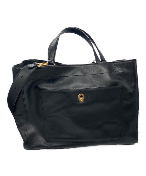 COLE HAAN（コールハーン）COLE HAAN (コールハーン) Zoe Work Tote Shoulder Handbag ブラックの古着・服飾アイテム