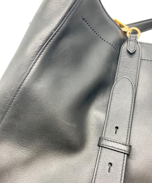 COLE HAAN（コールハーン）COLE HAAN (コールハーン) Zoe Work Tote Shoulder Handbag ブラックの古着・服飾アイテム