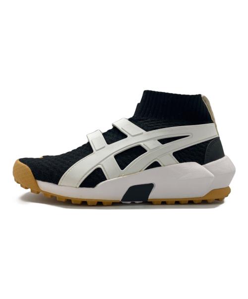 Onitsuka Tiger（オニツカタイガー）Onitsuka Tiger (オニツカタイガー) KNIT TRAINER /ニットトレーナースニーカー ホワイト×ブラック サイズ:26cmの古着・服飾アイテム