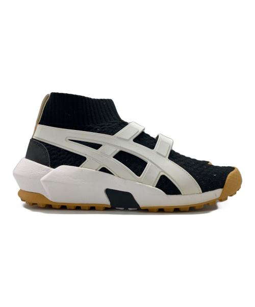 Onitsuka Tiger（オニツカタイガー）Onitsuka Tiger (オニツカタイガー) KNIT TRAINER /ニットトレーナースニーカー ホワイト×ブラック サイズ:26cmの古着・服飾アイテム