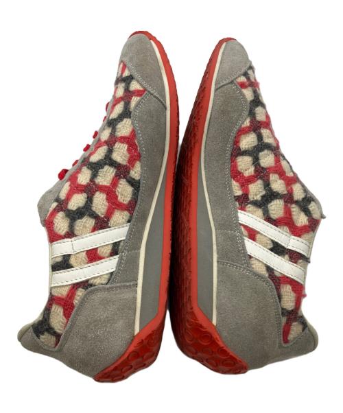 PATRICK（パトリック）PATRICK (パトリック) ツイードスニーカー ベージュ×レッド サイズ:41の古着・服飾アイテム