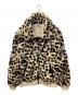 THE NORTH FACE White Label (ザノースフェイスホワイトレーベル) NOVELTY RIMO FLEECE JACKET / リモ レオパードフリースジャケット ブラウン×ベージュ サイズ:S：13000円