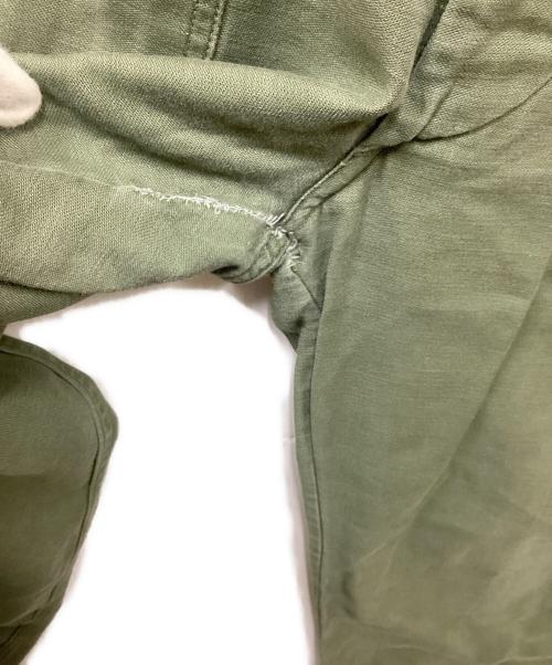 US ARMY（ユーエスアーミー）US ARMY (ユーエスアーミー) TROUSERS, MAN'S, COTTON SATEEN  OG-107, TYPE 1 オリーブ サイズ:W34 L31の古着・服飾アイテム