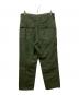 US ARMY (ユーエスアーミー) TROUSERS, MAN'S, COTTON SATEEN  OG-107, TYPE 1 オリーブ サイズ:W34 L31：16000円