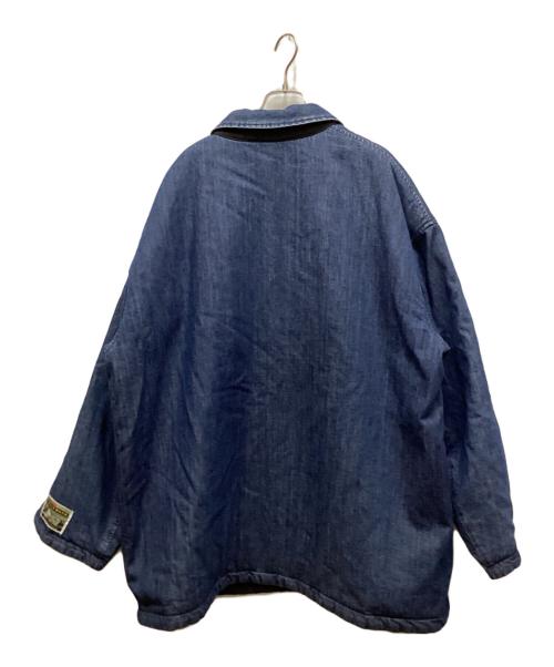 LEVI'S（リーバイス）LEVI'S (リーバイス) デニムキルティングリバーシブルコート インディゴ×ブラック サイズ:Mの古着・服飾アイテム