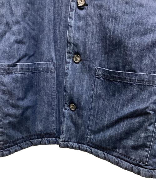 LEVI'S（リーバイス）LEVI'S (リーバイス) デニムキルティングリバーシブルコート インディゴ×ブラック サイズ:Mの古着・服飾アイテム