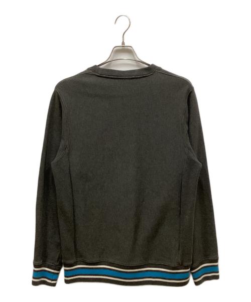 stussy（ステューシー）stussy (ステューシー) クルーネックスウェット グレー サイズ:Lの古着・服飾アイテム