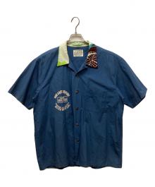 Sun Surf（サンサーフ）の古着「ダイナーシャツ」｜ブルー