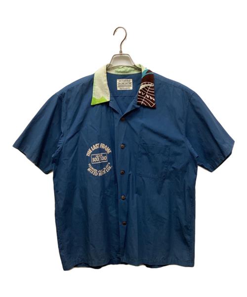 Sun Surf（サンサーフ）Sun Surf (サンサーフ) ダイナーシャツ ブルー サイズ:XXLの古着・服飾アイテム