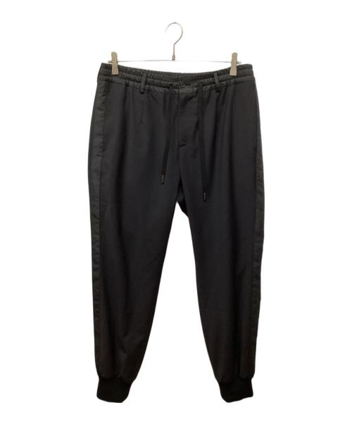 DOLCE & GABBANA（ドルチェ＆ガッバーナ）DOLCE & GABBANA (ドルチェ＆ガッバーナ) ウールポリジョガーパンツ ブラック サイズ:48の古着・服飾アイテム