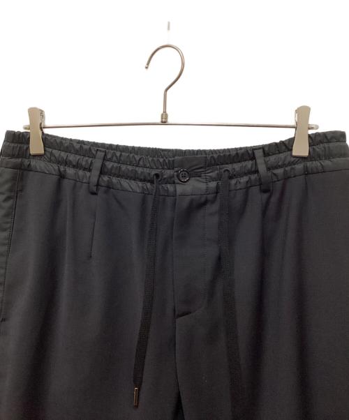 DOLCE & GABBANA（ドルチェ＆ガッバーナ）DOLCE & GABBANA (ドルチェ＆ガッバーナ) ウールポリジョガーパンツ ブラック サイズ:48の古着・服飾アイテム