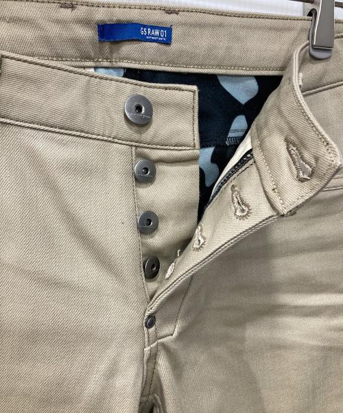 G-STAR RAW（ジースターロゥ）G-STAR RAW (ジースターロゥ) パンツ ブラウン サイズ:W32の古着・服飾アイテム