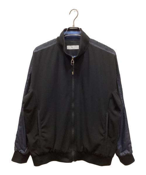TOGA VIRILIS（トーガ ビリリース）TOGA VIRILIS (トーガ ビリリース) STRETCH GEORGETTE BLOUSON / トラックジャケット ブラック サイズ:48の古着・服飾アイテム