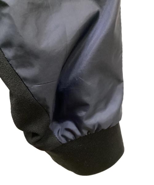 TOGA VIRILIS（トーガ ビリリース）TOGA VIRILIS (トーガ ビリリース) STRETCH GEORGETTE BLOUSON / トラックジャケット ブラック サイズ:48の古着・服飾アイテム