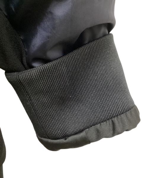 TOGA VIRILIS（トーガ ビリリース）TOGA VIRILIS (トーガ ビリリース) STRETCH GEORGETTE BLOUSON / トラックジャケット ブラック サイズ:48の古着・服飾アイテム