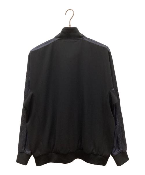 TOGA VIRILIS（トーガ ビリリース）TOGA VIRILIS (トーガ ビリリース) STRETCH GEORGETTE BLOUSON / トラックジャケット ブラック サイズ:48の古着・服飾アイテム
