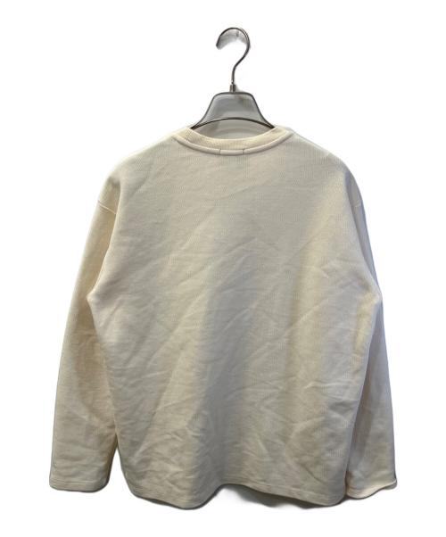 LACOSTE（ラコステ）LACOSTE (ラコステ) ロゴワッペンカットソー アイボリー サイズ:XSの古着・服飾アイテム