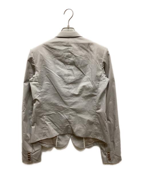 HELMUT LANG（ヘルムートラング）HELMUT LANG (ヘルムートラング) 1Bショートテーラードジャケット グレー サイズ:Sの古着・服飾アイテム