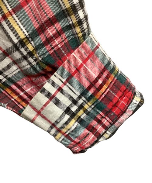 USED（ユーズド）USED (ユーズド) ヴィンテージシャツ レッド サイズ:Lの古着・服飾アイテム