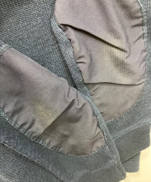 French Military（フレンチミリタリー）FRENCH MILITARY (フレンチミリタリー) コットンパッチ コマンド ニット ネイビー サイズ:112の古着・服飾アイテム