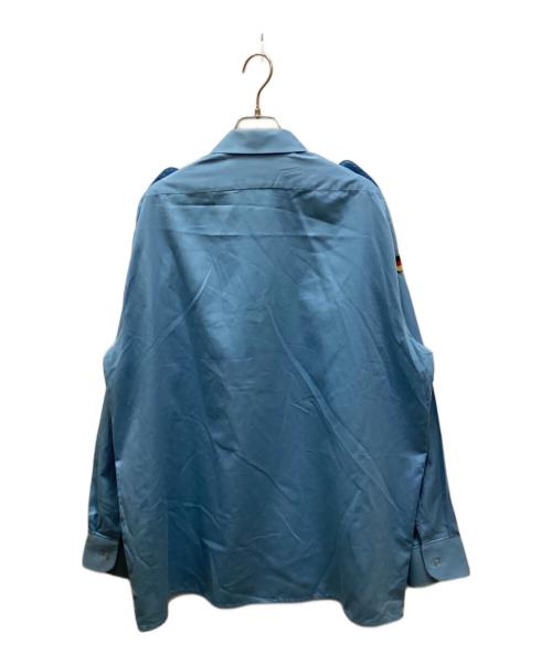 USED（ユーズド）USED (ユーズド) ミリタリーシャツ ブルー サイズ:表記無しの古着・服飾アイテム
