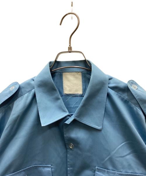 USED（ユーズド）USED (ユーズド) ミリタリーシャツ ブルー サイズ:表記無しの古着・服飾アイテム