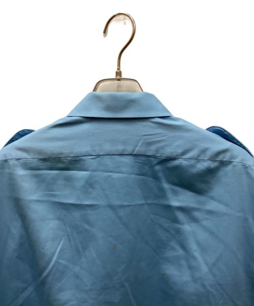 USED（ユーズド）USED (ユーズド) ミリタリーシャツ ブルー サイズ:表記無しの古着・服飾アイテム