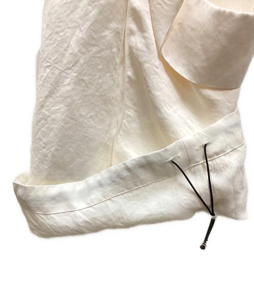 UNITED TOKYO（ユナイテッドトーキョー）UNITED TOKYO (ユナイテッドトーキョー) サテンワークパンツ アイボリー サイズ:2 未使用品の古着・服飾アイテム