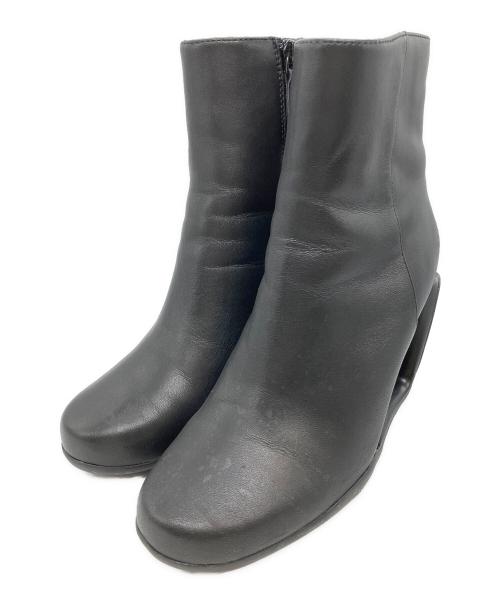 UNITED NUDE（ユナイテッドヌード）UNITED NUDE (ユナイテッドヌード) メビウスアンクルブーツ ブラック サイズ:38の古着・服飾アイテム