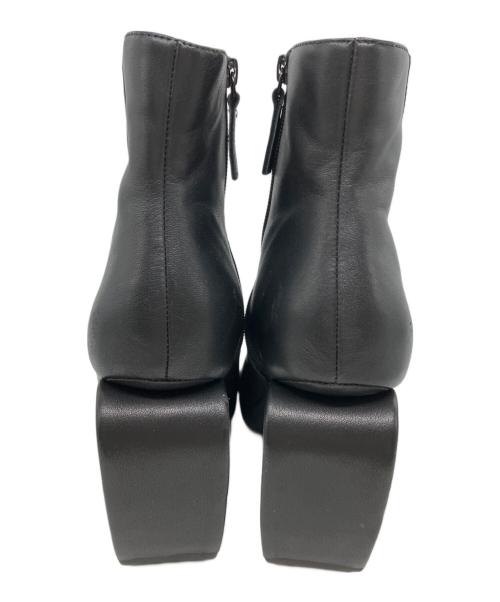 UNITED NUDE（ユナイテッドヌード）UNITED NUDE (ユナイテッドヌード) メビウスアンクルブーツ ブラック サイズ:38の古着・服飾アイテム
