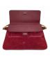 中古・古着 TORY BURCH (トリーバーチ) スエード切替2WAYバッグ ボルドー：12000円