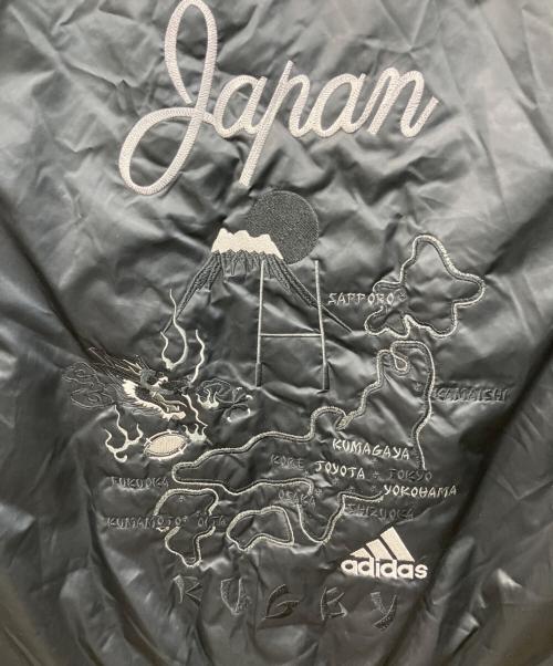 adidas（アディダス）adidas (アディダス) All Blacks Sukajan / オールブラックススカジャン ブラック サイズ:Oの古着・服飾アイテム