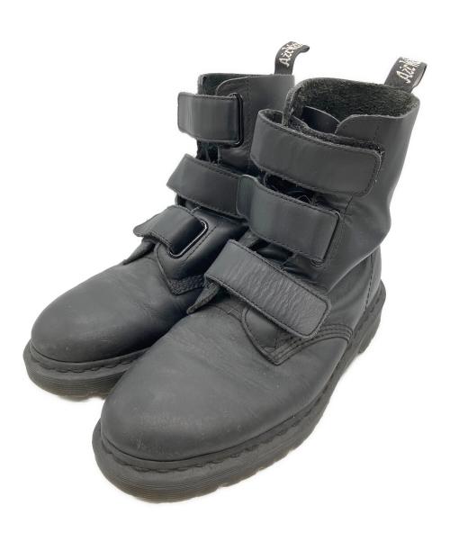 Dr.Martens（ドクターマーチン）Dr.Martens (ドクターマーチン) CORALIA ベルクロブーツ ブラック サイズ:41の古着・服飾アイテム