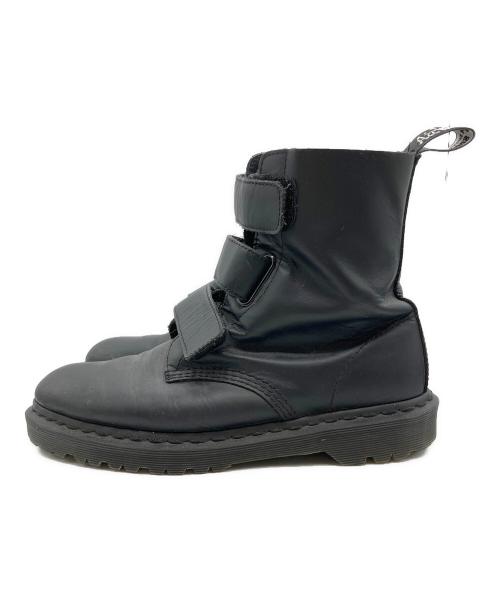 Dr.Martens（ドクターマーチン）Dr.Martens (ドクターマーチン) CORALIA ベルクロブーツ ブラック サイズ:41の古着・服飾アイテム