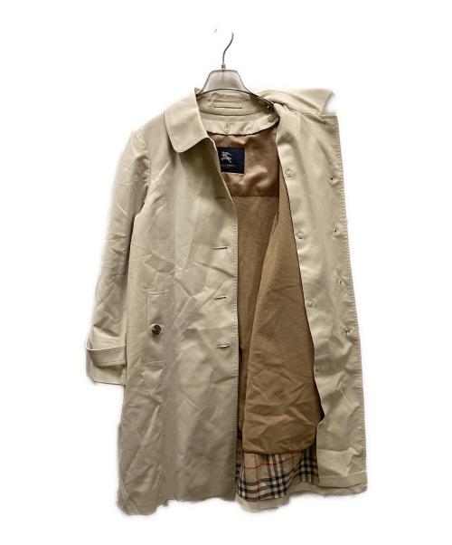BURBERRY LONDON（バーバリーロンドン）BURBERRY LONDON (バーバリーロンドン) 裏ノバチェックライナー付ステンカラーコート ベージュ サイズ:11の古着・服飾アイテム