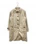 BURBERRY LONDON（バーバリーロンドン）の古着「裏ノバチェックライナー付ステンカラーコート」｜ベージュ
