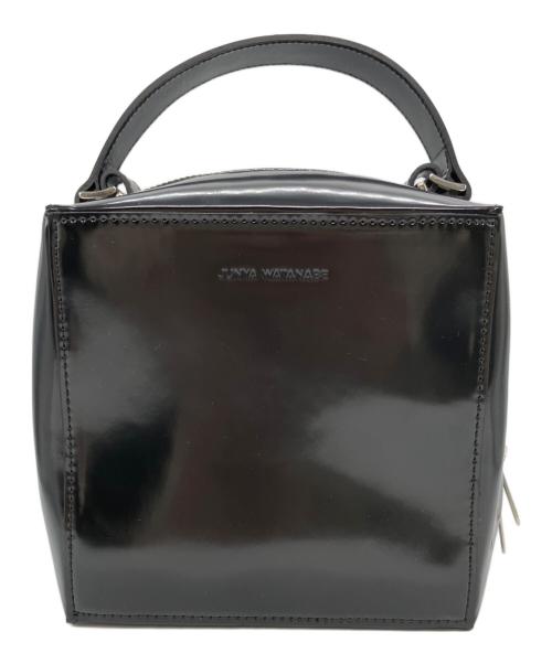 JUNYA WATANABE（ジュンヤワタナベ）JUNYA WATANABE (ジュンヤワタナベ) LEATHER CUBE BAG ブラックの古着・服飾アイテム