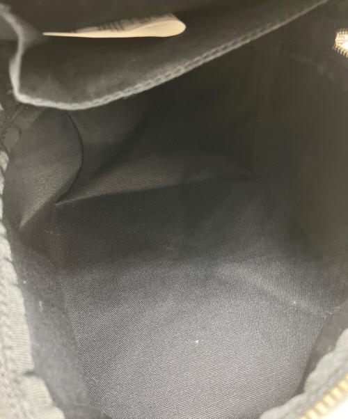 JUNYA WATANABE（ジュンヤワタナベ）JUNYA WATANABE (ジュンヤワタナベ) LEATHER CUBE BAG ブラックの古着・服飾アイテム