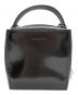 JUNYA WATANABE（ジュンヤワタナベ）の古着「LEATHER CUBE BAG」｜ブラック