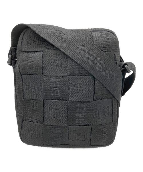 SUPREME（シュプリーム）Supreme (シュプリーム) Woven Shoulder Bag ブラックの古着・服飾アイテム