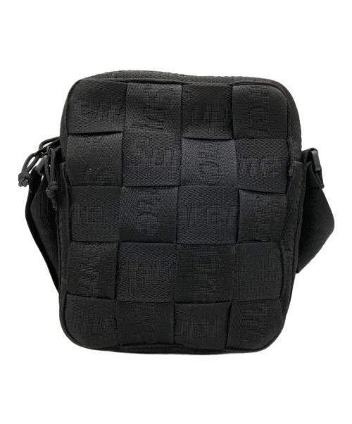 SUPREME（シュプリーム）Supreme (シュプリーム) Woven Shoulder Bag ブラックの古着・服飾アイテム