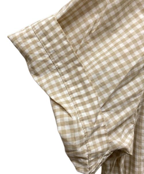 SUPREME（シュプリーム）SUPREME (シュプリーム) Gingham S/S Shirt ベージュ サイズ:Mの古着・服飾アイテム