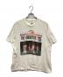 Hanes（ヘインズ）の古着「ニュースペーパープリントTシャツ」｜ホワイト