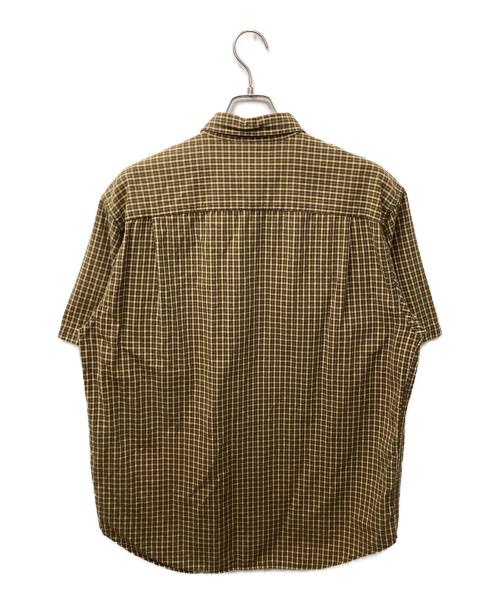Eddie Bauer（エディーバウアー）Eddie Bauer (エディーバウアー) チェックBDシャツ ベージュ サイズ:Mの古着・服飾アイテム