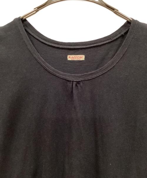 KAPITAL（キャピタル）KAPITAL (キャピタル) 切替ワンピース ブラックの古着・服飾アイテム